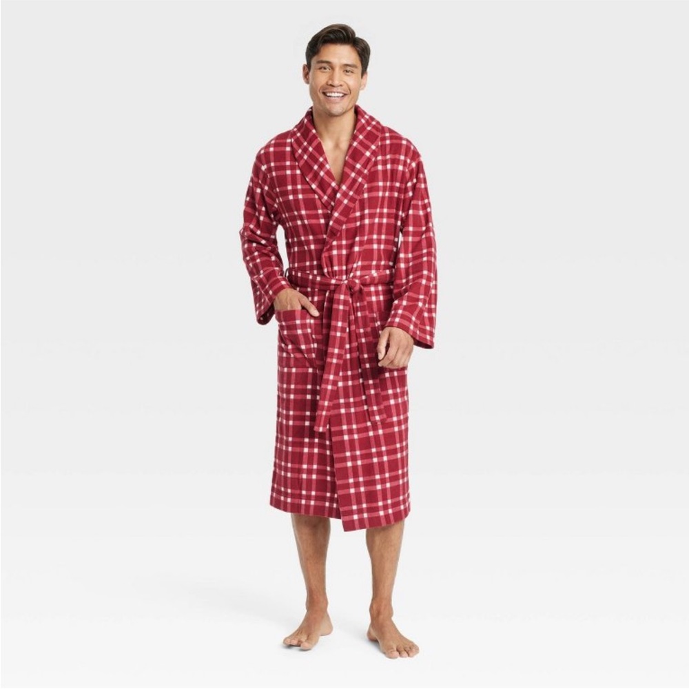 Goodfellow Plaid Robe - Picture 5 of 5